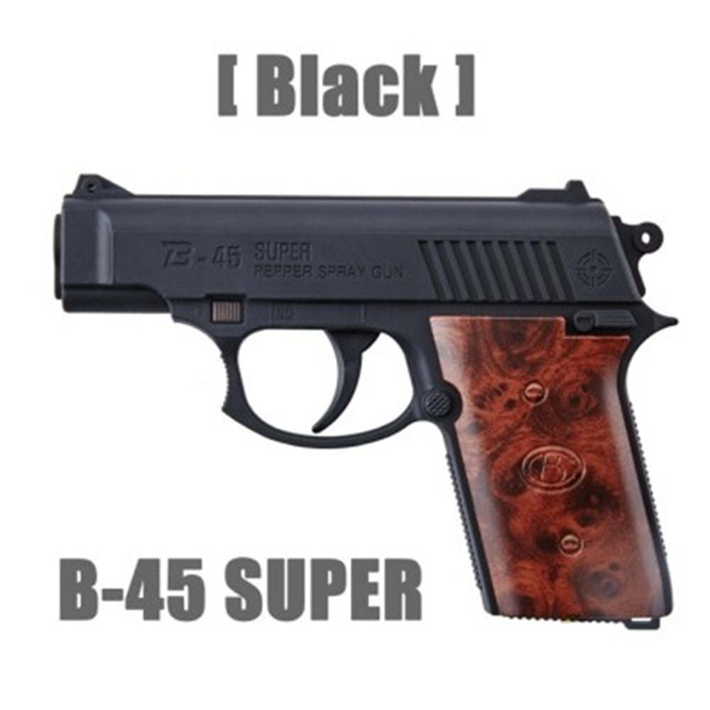 B45S 슈퍼호신용 가스총 블랙 액체페퍼스프레이건